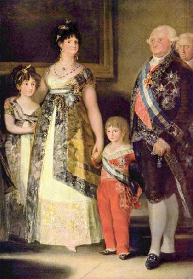 Francisco de Goya Portrat der Familie Karls IV china oil painting image
